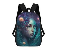 sinyumoney Sac À Dos 4Filles Enchanted Forest Fantasy Sac À Dos Scolaire Garçon Imprimé En 3D, Sac À Dos Décontracté Et Léger Pour Collégiens 17inch