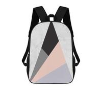 sinyumoney Sac À Dos 4Filles Geometric Planes Sac À Dos Scolaire Garçon Imprimé En 3D, Sac À Dos Décontracté Et Léger Pour Collégiens 17inch