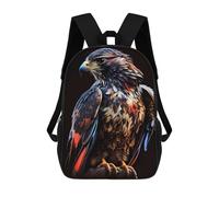sinyumoney Sac À Dos 4Filles Hawk Sac À Dos Scolaire Garçon Imprimé En 3D, Sac À Dos Décontracté Et Léger Pour Collégiens 17inch