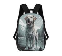 sinyumoney Sac À Dos 4Filles Labrador Retriever in Mountain Landscape Sac À Dos Scolaire Garçon Imprimé En 3D, Sac À Dos Décontracté Et Léger Pour Collégiens 17inch