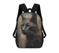 sinyumoney Sac À Dos 4Filles Siamese Cat Amiable Sac À Dos Scolaire Garçon Imprimé En 3D, Sac À Dos Décontracté Et Léger Pour Collégiens 17inch