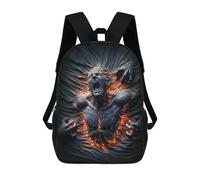 sinyumoney Sac À Dos 4Filles Torture Soul Sac À Dos Scolaire Garçon Imprimé En 3D, Sac À Dos Décontracté Et Léger Pour Collégiens 17inch