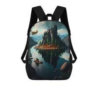 sinyumoney Sac à dos d'école Automne Arbres Pixel Art Sac d'école pour garçons et filles Sac à dos d'école, Sac à dos universitaire, Sac à dos d'affaires, Sac à dos de voyage, Sac à dos de travail