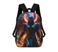 sinyumoney Sac à dos d'école pour enfants avec impression 3D Synthwave Sunset Car Sac à dos de sport pour garçons et filles Sac à dos tendance, Clash Heavens Underworld, 17"