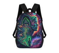 sinyumoney Sac à dos d'école pour enfants imprimé en 3D Arbre au coucher du soleil pour enfants, Sac à dos de voyage spacieux, Sac à livres, Sac à dos d'école pour enfants, Sac à dos, Dreamscape - 4