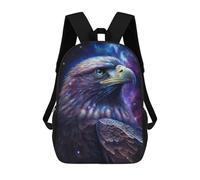 sinyumoney Sac À Dos Enfant 17 Pouces Imprimé En 3D, Motif Dessin Animé Eagle Fantasy Art Print-1, Idéal Pour Les Voyages, Les Livres Et L'école.