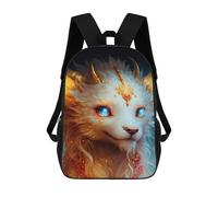 sinyumoney Sac À Dos Enfant 17 Pouces Imprimé En 3D, Motif Dessin Animé Fantasy Creature Art Print-6, Idéal Pour Les Voyages, Les Livres Et L'école.