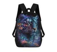 sinyumoney Sac À Dos Enfant 17 Pouces Imprimé En 3D, Motif Dessin Animé Tiger Fantasy Artwork-6, Idéal Pour Les Voyages, Les Livres Et L'école.