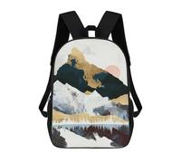 sinyumoney Sac À Dos Enfant 17 Pouces Imprimé En 3D, Motif Dessin Animé Winters Day, Idéal Pour Les Voyages, Les Livres Et L'école.