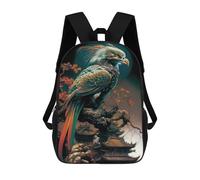 sinyumoney Sac À Dos Enfant, Cartable Eagle on Ancient Pagoda Sac À Dos Grande Capacité Pour Élèves, Garçons, Filles, Adultes Et Adolescents 17inch