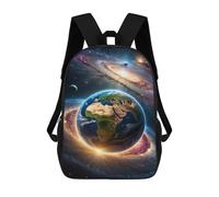 sinyumoney Sac À Dos Enfant, Cartable Earth from Space A Cosmic View -1 Sac À Dos Grande Capacité Pour Élèves, Garçons, Filles, Adultes Et Adolescents 17inch