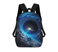 sinyumoney Sac À Dos Enfant, Cartable Earth from Space Awe-Inspiring View Sac À Dos Grande Capacité Pour Élèves, Garçons, Filles, Adultes Et Adolescents 17inch