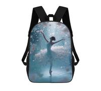 sinyumoney Sac À Dos Enfant, Cartable Enchanted Ballet Dance in Flowers -1 Sac À Dos Grande Capacité Pour Élèves, Garçons, Filles, Adultes Et Adolescents 17inch