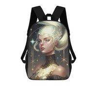 sinyumoney Sac À Dos Enfant, Cartable Enchanted Celestial Being Sac À Dos Grande Capacité Pour Élèves, Garçons, Filles, Adultes Et Adolescents 17inch