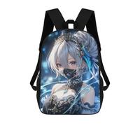 sinyumoney Sac À Dos Enfant, Cartable Fantasy Queen's Masked Elegance Sac À Dos Grande Capacité Pour Élèves, Garçons, Filles, Adultes Et Adolescents 17inch