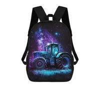 sinyumoney Sac À Dos Enfant, Cartable Galactic Tractor Adventure-3 Sac À Dos Grande Capacité Pour Élèves, Garçons, Filles, Adultes Et Adolescents 17inch