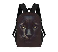 sinyumoney Sac À Dos Enfant Dessin Animé Black Panther Close-Up 17 Pouces, Sac À Dos De Voyage Décontracté Imprimé En 3D, Grand Sac À Dos Pour Garçons Et Filles