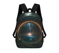 sinyumoney Sac À Dos Enfant Dessin Animé Bridge to Another World 17 Pouces, Sac À Dos De Voyage Décontracté Imprimé En 3D, Grand Sac À Dos Pour Garçons Et Filles