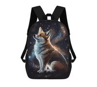 sinyumoney Sac À Dos Enfant Dessin Animé Corgi in Space -5 17 Pouces, Sac À Dos De Voyage Décontracté Imprimé En 3D, Grand Sac À Dos Pour Garçons Et Filles