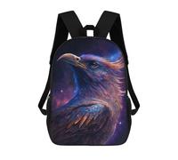 sinyumoney Sac À Dos Enfant Dessin Animé Cosmic Feathered Beast-6 17 Pouces, Sac À Dos De Voyage Décontracté Imprimé En 3D, Grand Sac À Dos Pour Garçons Et Filles