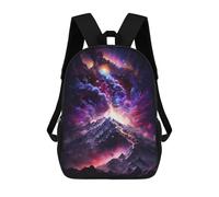sinyumoney Sac À Dos Enfant Dessin Animé Cosmic Mountain Aurora-1 17 Pouces, Sac À Dos De Voyage Décontracté Imprimé En 3D, Grand Sac À Dos Pour Garçons Et Filles