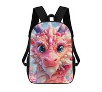 sinyumoney Sac À Dos Enfant Dessin Animé Fantasy Dragon Artwork -10 17 Pouces, Sac À Dos De Voyage Décontracté Imprimé En 3D, Grand Sac À Dos Pour Garçons Et Filles