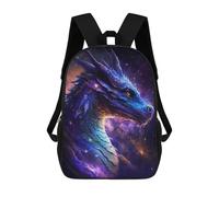sinyumoney Sac À Dos Enfant Dessin Animé Galactic Dragon Artwork-12 17 Pouces, Sac À Dos De Voyage Décontracté Imprimé En 3D, Grand Sac À Dos Pour Garçons Et Filles