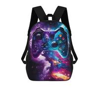 sinyumoney Sac À Dos Enfant Dessin Animé Gamer's Cosmic Controller 17 Pouces, Sac À Dos De Voyage Décontracté Imprimé En 3D, Grand Sac À Dos Pour Garçons Et Filles