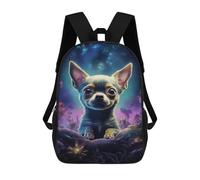 sinyumoney Sac À Dos Enfant Dessin Animé Space Pup Adventure -43 17 Pouces, Sac À Dos De Voyage Décontracté Imprimé En 3D, Grand Sac À Dos Pour Garçons Et Filles