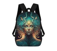 sinyumoney Sac À Dos Enfant Enchanted Forest Spirit -2 Sac À Dos Scolaire 3D Sac À Dos Scolaire Pour Enfants Sacs D'école Sac À Dos Tendance Avec Poche Sacs À Livres 17inch