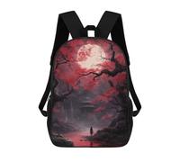 sinyumoney Sac À Dos Enfant Fantasy Landscape Sac À Dos Scolaire 3D Sac À Dos Scolaire Pour Enfants Sacs D'école Sac À Dos Tendance Avec Poche Sacs À Livres 17inch