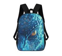 sinyumoney Sac À Dos Enfant Golden Dragon Eye Sac À Dos Scolaire 3D Sac À Dos Scolaire Pour Enfants Sacs D'école Sac À Dos Tendance Avec Poche Sacs À Livres 17inch