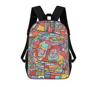 sinyumoney Sac À Dos Enfant Imprimé En 3D A Sunshine Start Sac D'école, Sac À Dos Étudiant, Sac À Dos Tendance Et Léger Pour L'école, Le Collège Et Les Voyages 17inch