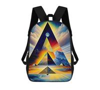 sinyumoney Sac À Dos Enfant Imprimé En 3D As Above So Below Sac D'école, Sac À Dos Étudiant, Sac À Dos Tendance Et Léger Pour L'école, Le Collège Et Les Voyages 17inch