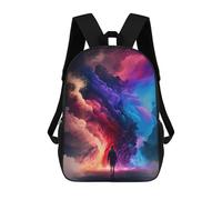 sinyumoney Sac À Dos Enfant Imprimé En 3D Colorful Clouds Journey Ahead Sac D'école, Sac À Dos Étudiant, Sac À Dos Tendance Et Léger Pour L'école, Le Collège Et Les Voyages 17inch
