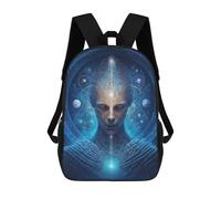 sinyumoney Sac À Dos Enfant Imprimé En 3D Esoteric Zen Universe V2 Sac D'école, Sac À Dos Étudiant, Sac À Dos Tendance Et Léger Pour L'école, Le Collège Et Les Voyages 17inch