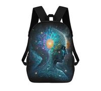 sinyumoney Sac À Dos Enfant Imprimé En 3D Esoteric Zen Universe V5 Sac D'école, Sac À Dos Étudiant, Sac À Dos Tendance Et Léger Pour L'école, Le Collège Et Les Voyages 17inch