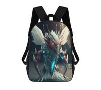 sinyumoney Sac À Dos Enfant Imprimé En 3D Fantasy Dragon Artwork Sac D'école, Sac À Dos Étudiant, Sac À Dos Tendance Et Léger Pour L'école, Le Collège Et Les Voyages 17inch