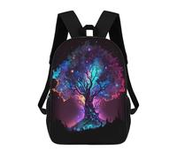 sinyumoney Sac À Dos Enfant Imprimé En 3D Galactic Tree of Life -12 Sac D'école, Sac À Dos Étudiant, Sac À Dos Tendance Et Léger Pour L'école, Le Collège Et Les Voyages 17inch