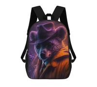 sinyumoney Sac À Dos Enfant Imprimé En 3D Koala Crime Solver Sac D'école, Sac À Dos Étudiant, Sac À Dos Tendance Et Léger Pour L'école, Le Collège Et Les Voyages 17inch