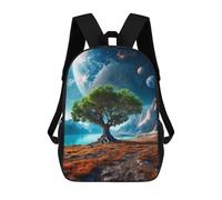 sinyumoney Sac À Dos Enfant Imprimé En 3D Life on Mars Sac D'école, Sac À Dos Étudiant, Sac À Dos Tendance Et Léger Pour L'école, Le Collège Et Les Voyages 17inch