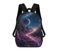 sinyumoney Sac À Dos Enfant Imprimé En 3D Magical Pathway to The Stars Sac D'école, Sac À Dos Étudiant, Sac À Dos Tendance Et Léger Pour L'école, Le Collège Et Les Voyages 17inch