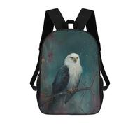 sinyumoney Sac À Dos Enfant Imprimé En 3D Majestic Bald Eagle Sac D'école, Sac À Dos Étudiant, Sac À Dos Tendance Et Léger Pour L'école, Le Collège Et Les Voyages 17inch