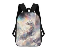 sinyumoney Sac À Dos Enfant Imprimé En 3D Majestic Dragon In Clouds Sac D'école, Sac À Dos Étudiant, Sac À Dos Tendance Et Léger Pour L'école, Le Collège Et Les Voyages 17inch