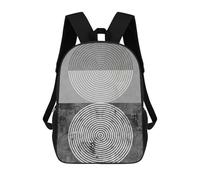 sinyumoney Sac À Dos Enfant Imprimé En 3D Marble Collage III Sac D'école, Sac À Dos Étudiant, Sac À Dos Tendance Et Léger Pour L'école, Le Collège Et Les Voyages 17inch
