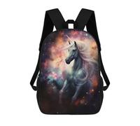 sinyumoney Sac À Dos Enfant Imprimé En 3D Space Unicorn in Nebula Sac D'école, Sac À Dos Étudiant, Sac À Dos Tendance Et Léger Pour L'école, Le Collège Et Les Voyages 17inch