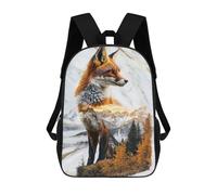 sinyumoney Sac À Dos Enfant Imprimé En 3D Spirit of The Golden Highlands Sac D'école, Sac À Dos Étudiant, Sac À Dos Tendance Et Léger Pour L'école, Le Collège Et Les Voyages 17inch