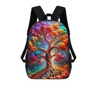 sinyumoney Sac À Dos Enfant Imprimé En 3D The Neon Arboretum Sac D'école, Sac À Dos Étudiant, Sac À Dos Tendance Et Léger Pour L'école, Le Collège Et Les Voyages 17inch