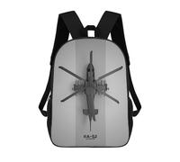 sinyumoney Sac À Dos Enfant Kamov Ka52 Alligator Sac À Dos Scolaire 3D Sac À Dos Scolaire Pour Enfants Sacs D'école Sac À Dos Tendance Avec Poche Sacs À Livres 17inch