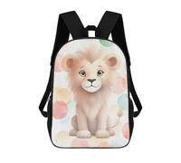 sinyumoney Sac À Dos Enfant Lion Cub Sac À Dos Scolaire 3D Sac À Dos Scolaire Pour Enfants Sacs D'école Sac À Dos Tendance Avec Poche Sacs À Livres 17inch